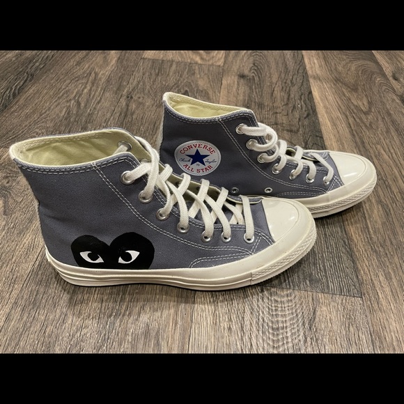 Converse Shoes - Converse x CDG Grey High Tops